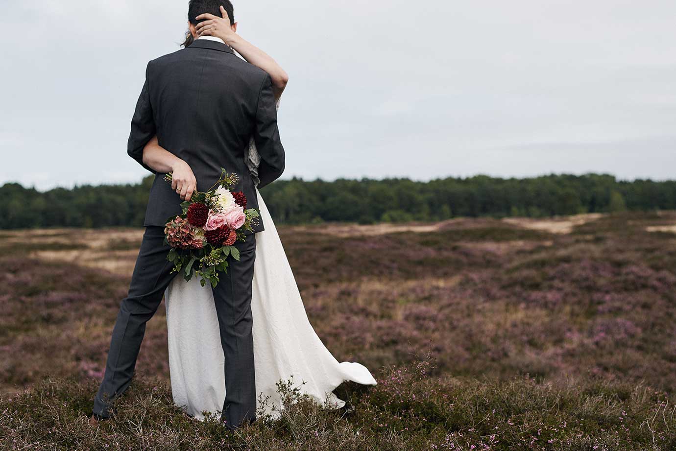 Hochzeit in der Heidelandschaft von Wildeshausen